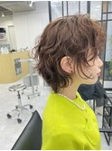 りんご幹細胞TR×ショートパーマ