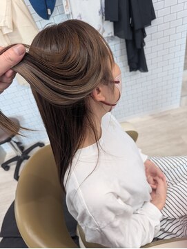 チョコ(CHOCO) ロングレイヤー＋インナーカラー