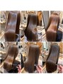 ラフィスヘアーロン 立川店(La fith hair rond) 「触れたくなるような、自然なツヤとまとまりに仕上げました。」