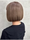アプリコットオレンジくびれヘアハイライトカラー熊本