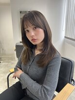 アリーズ シブヤ(ALLYS shibuya)&nbsp;ブリーチなしオリーブベージュカラー