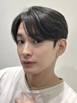 ロンドオム 池袋(Lond Homme)&nbsp;men's/メンズ/刈り上げセンターパート/ダウンパーマ/池袋