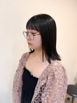 ユウヘアー 尾張旭店(U Hair) 切りっぱなしミディアム