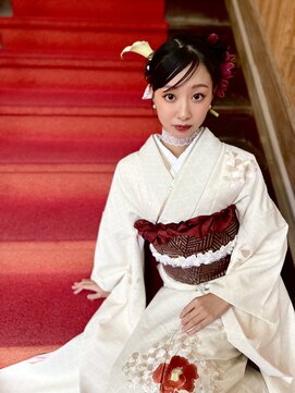 成人式のセット着付け