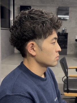 サン 福井工大前店(SUN) メンズパーマ/ニュアンス/フェザー/フェード/眉毛/バーバー