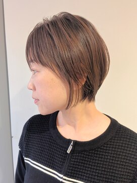 エンクス 天王町店(enx) 着物ヘア/ダークアッシュ/ミディアムレイヤーカット/天王町HA13