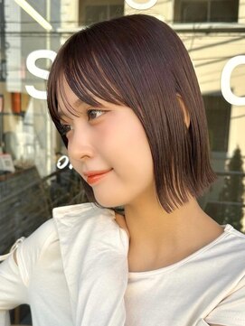 サンド 名古屋(sand) 20代30代40代50代丸みとくびれショートカット名古屋小顔前髪白髪