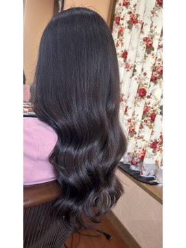 ヘア ロビー(hair Lobby) ツヤ暗髪ロング