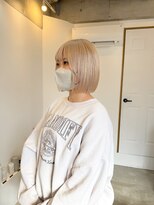 アールファイブ ショウナンダイ(R-5 shonandai)&nbsp;【hitomi/湘南台】ハイトーン/ブロンドベージュ/ブリーチカラー