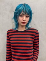 ギークス(GEEKS) 【GEEKS渋谷】シャギーカット/ミディアムレイヤー/ウルフ/派手髪