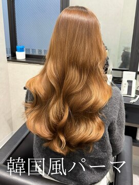 エース 梅田(ace) コテ巻き風パーマ /韓国風パーマ/デジタルパーマ/レイヤーカット