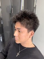 ブラック(BLACK) スパイキーショート