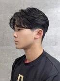 韓国風ナチュラルセンターパート