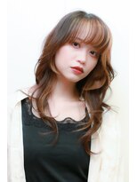 トップシェイプ(TOP SHAPE) ハイレイヤーくびれミックスカールロング透明感ベージュ艶髪小顔