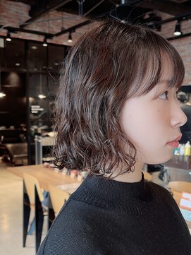 オーガニック アトリエ 大宮(organic+atelier) ボブパーマミニボブパーマ大人かわいいボブパ-マ