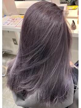マンス ルージュ 博多店(Mince Rouge)の写真/豊富なカラー材を多数ご用意！話題の【ファイバープレックス】はダメージを抑えて艶やかな髪色へ☆