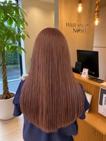 ヘアースパ ノッシュ 博多千代店(Hair Spa Nosh)&nbsp;ピンクベージュ