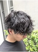 メンズウェーブツイスパ