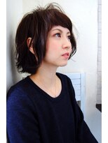 ミエンヌ(mienne)&nbsp;短め前髪+パーマで小顔美人に♪