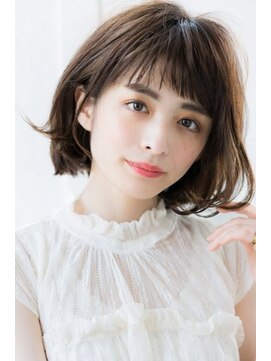 リル 8F 銀座(Rire) 【Rire-リル銀座-】 ショートバンクが決めてのゆるふわボブ☆