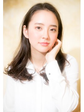 オハナ(ohana) 【ohana/表参道】大人可愛いワンサイドセミウェットセミディ。