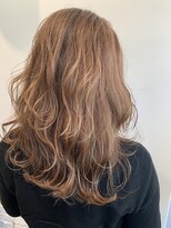 リアン(Lien)&nbsp;Lien☆ハイライトカラー×デザインカラー×ヌーディベージュ