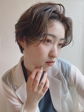 ベル 銀座5丁目店(Belle) ニュアンスカールのハンサムパーマ