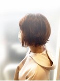 前下りボブ◎パーマスタイル♪