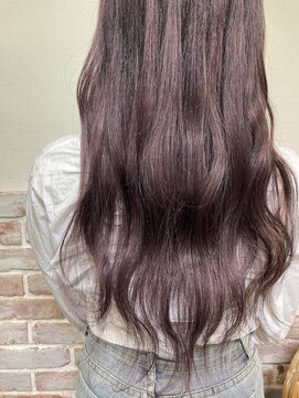 ルフレ 新宿本店1st(Reflet) 《ダークバイオレット×プルエクステ》#新宿#新宿三丁目