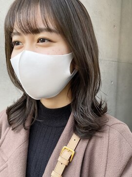 コフィー バイ メルト 吉祥寺(cofy by melt) 【三ツ井純】くびれヘアお色気レイヤースタイルモカブラウン20代