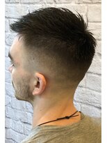 銀座マツナガ 新宿野村ビル店&nbsp;ソフモヒ風スキンフェード