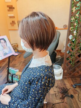 フィールカーム(Feel calm) 可愛い/ショートヘア/福山/駅家/神辺/ヘッドスパ/髪質改善/美髪