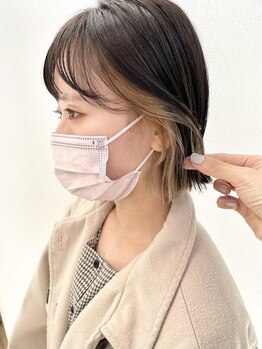 エムドットヘアーサロン(M. hair salon)の写真/いつもと"ちょっと"違うカラーで気分も上がる！大人カワイイカラーで、日常をいつもよりオシャレに♪