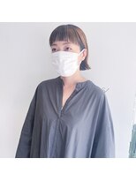 ゴブンノロク(GOBUN NO ROKU)&nbsp;担当　竹橋/　アンブレラカラーボブ