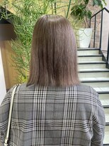 ゼスト 吉祥寺店(ZEST)&nbsp;【髪質改善×ミルクティーグレージュ】zest吉祥寺　青木桜