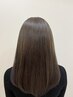 縮毛矯正＋カット＋キラメキトリートメント　￥17000