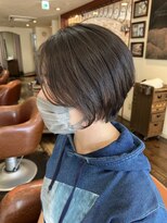 リュクスフォーヘアー(LUXE.for.hair) カジュアルハンサムショート/ダークアッシュ