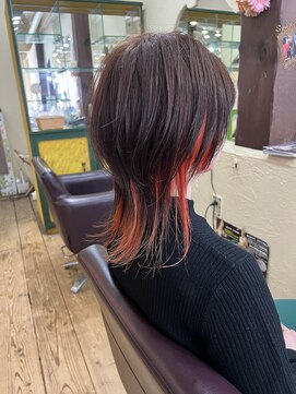 スミ(sumi) ウルフカット/長崎ウルフカット/ウルフヘア/20代30代40代◎岩田