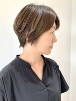 フォーク FOLK&nbsp;【FOLK】赤みなし透明感グレージュ☆似合わせ奥行きショート♪