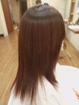 アンク リーフ(ankh leaf) 髪質改善カラー/元住吉/武蔵小杉/髪質改善/ケアブリーチ/学割