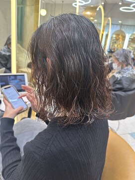 ロンドプランタン 恵比寿(Lond Printemps) ニュアンスパーマ/ミディアムパーマ