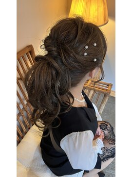 ヘアーデザインサロン スワッグ(Hair design salon SWAG) ポニーテール