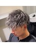 似合わせメンズカット＋カラー+眉毛カット+トリートメントスパ　￥11000～