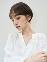 ピークアブー アヴェダ アトレ恵比寿(PEEK-A-BOO AVEDA) 大人可愛いマッシュショート/前髪ありショート/小顔ショート