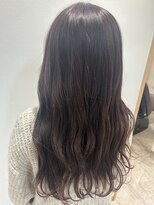 スタイル(STYLE)&nbsp;ブリーチなしカラー　ゆるふわロング　ニュアンスカラー