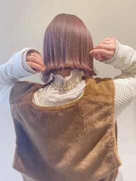 シー(shii..) 《shii..》#ピンクベージュ#ハイトーンカラー