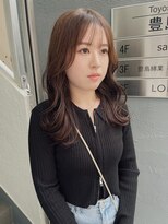 ローレンジウ(LOREN JU)&nbsp;透明感髪質改善ベージュダブルカラーミルクティーグレージュ