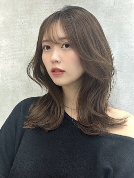 シティ(CITY) くびれレイヤー×マロンベージュ【平山晶也】