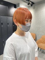 シャルムバイケンジ(Charm.by KENJE)&nbsp;【黒染め履歴から】夏にぴったり＊「オレンジカラー」