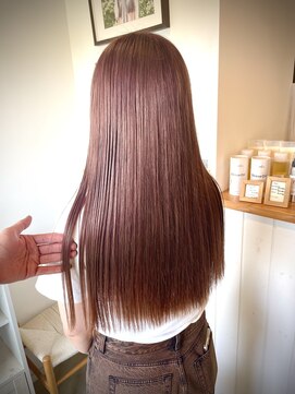 ジジ フィーカ 佐野(Gigi fika) ピンクブラウン